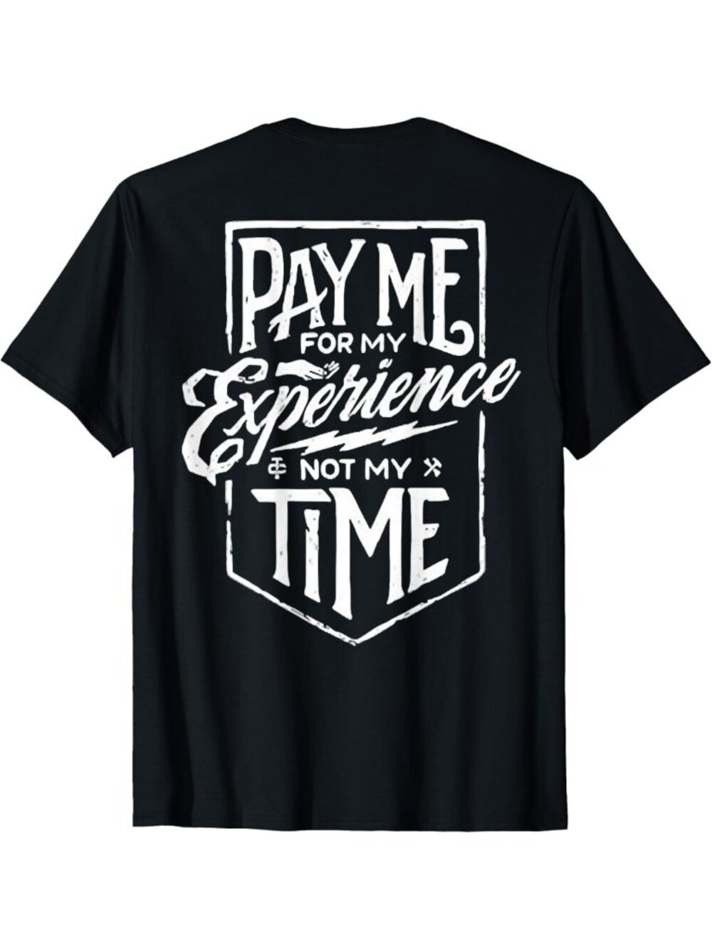 Experience Over Time Graphic Tee | Motivational Quote Shirt | Casual Style